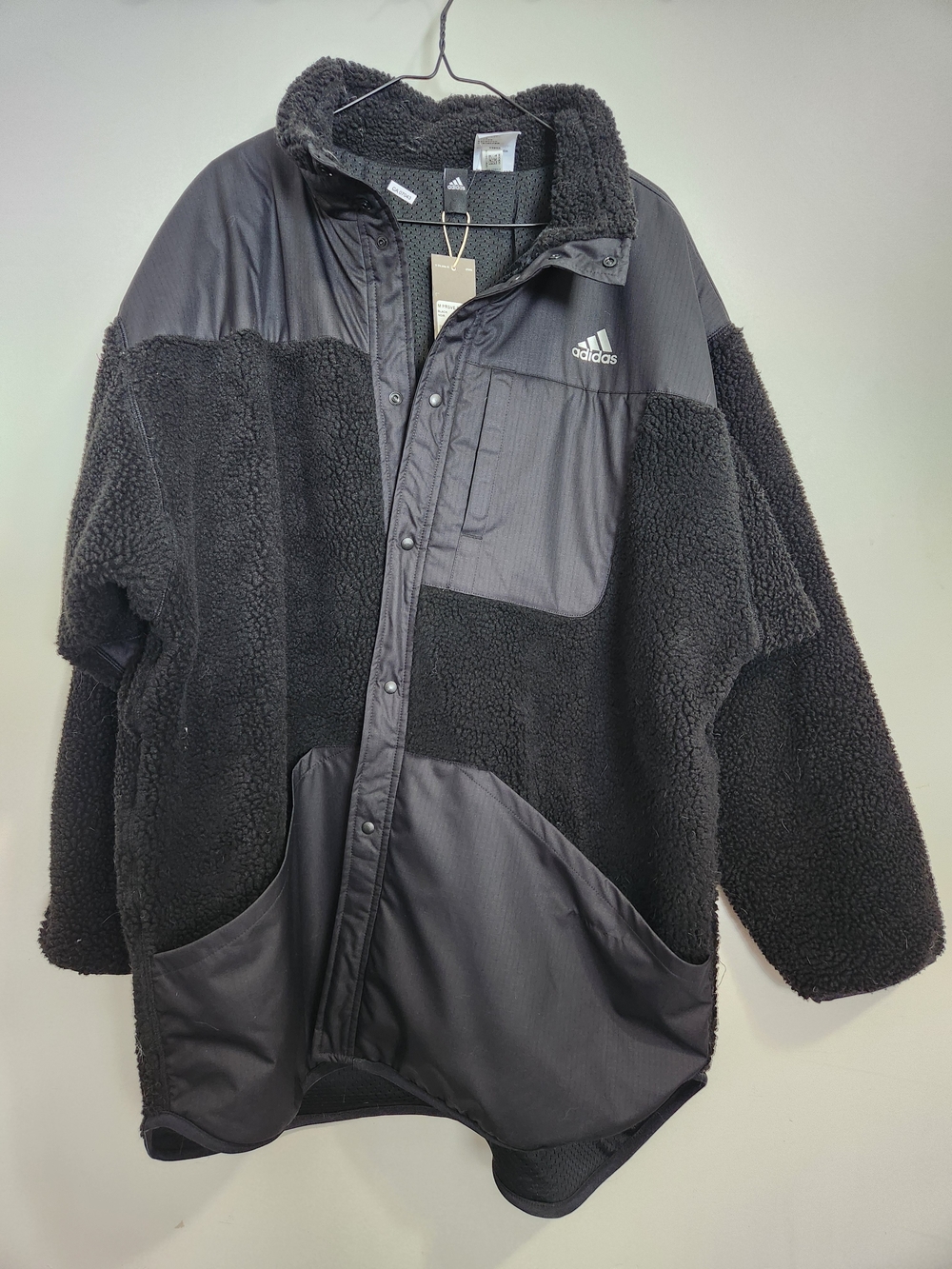 Men's Adidas Black PRSVE BOA Fleece Jacket